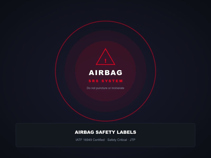 Airbag Labels